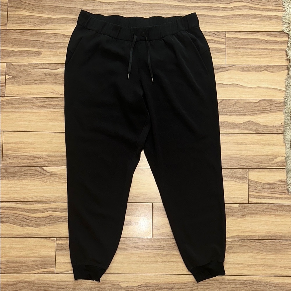 Lululemon Black On the Fly Joggers